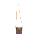 Louis Vuitton Canvas Nano Noe Petit Monogram Crossbody Bag