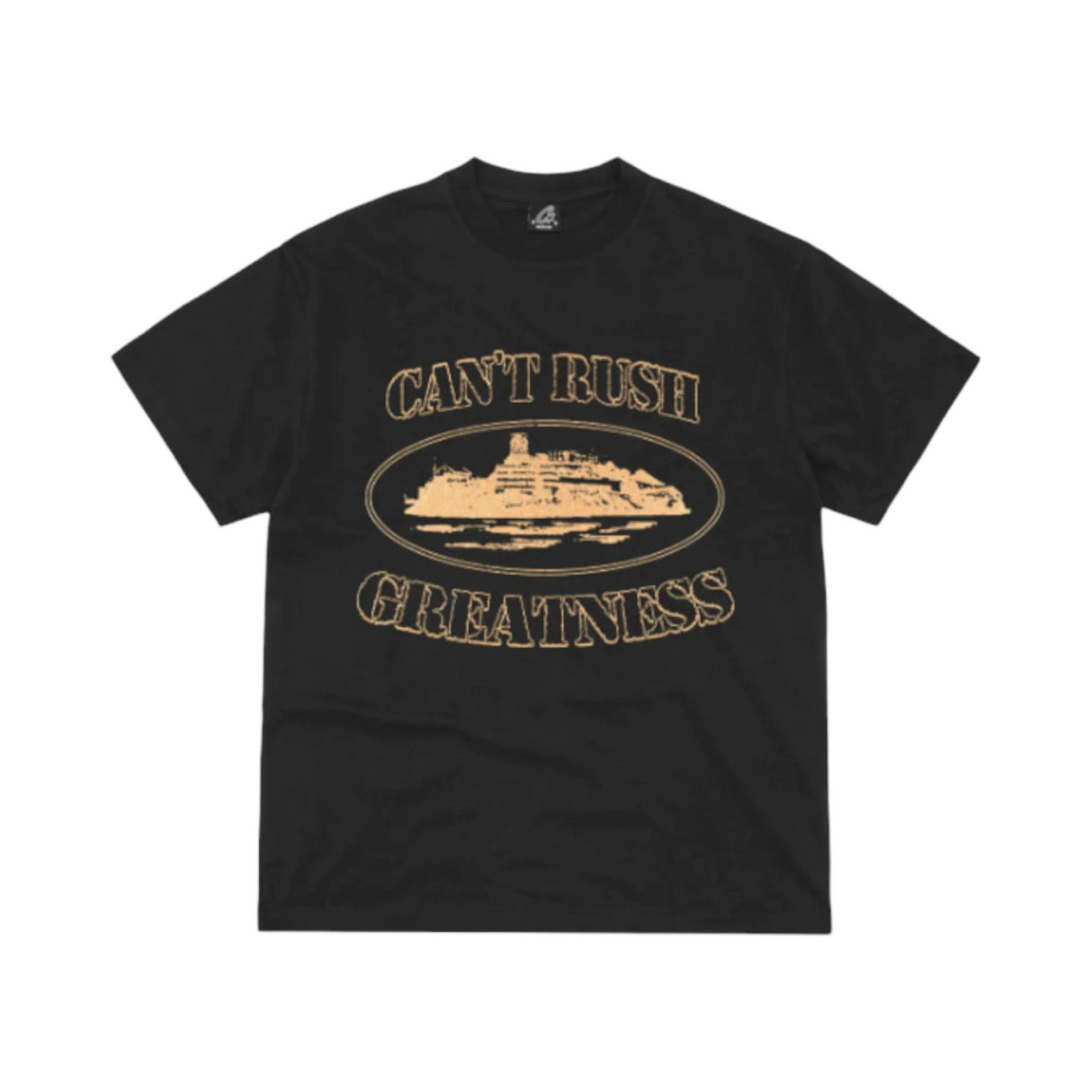 Corteiz x Central Cee Can´t Rush Greatness Tee Black