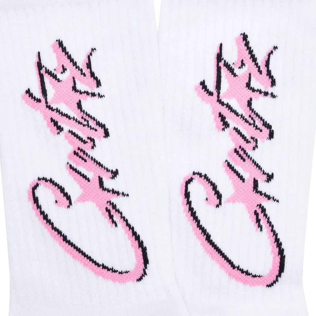 Corteiz Socks White Pink