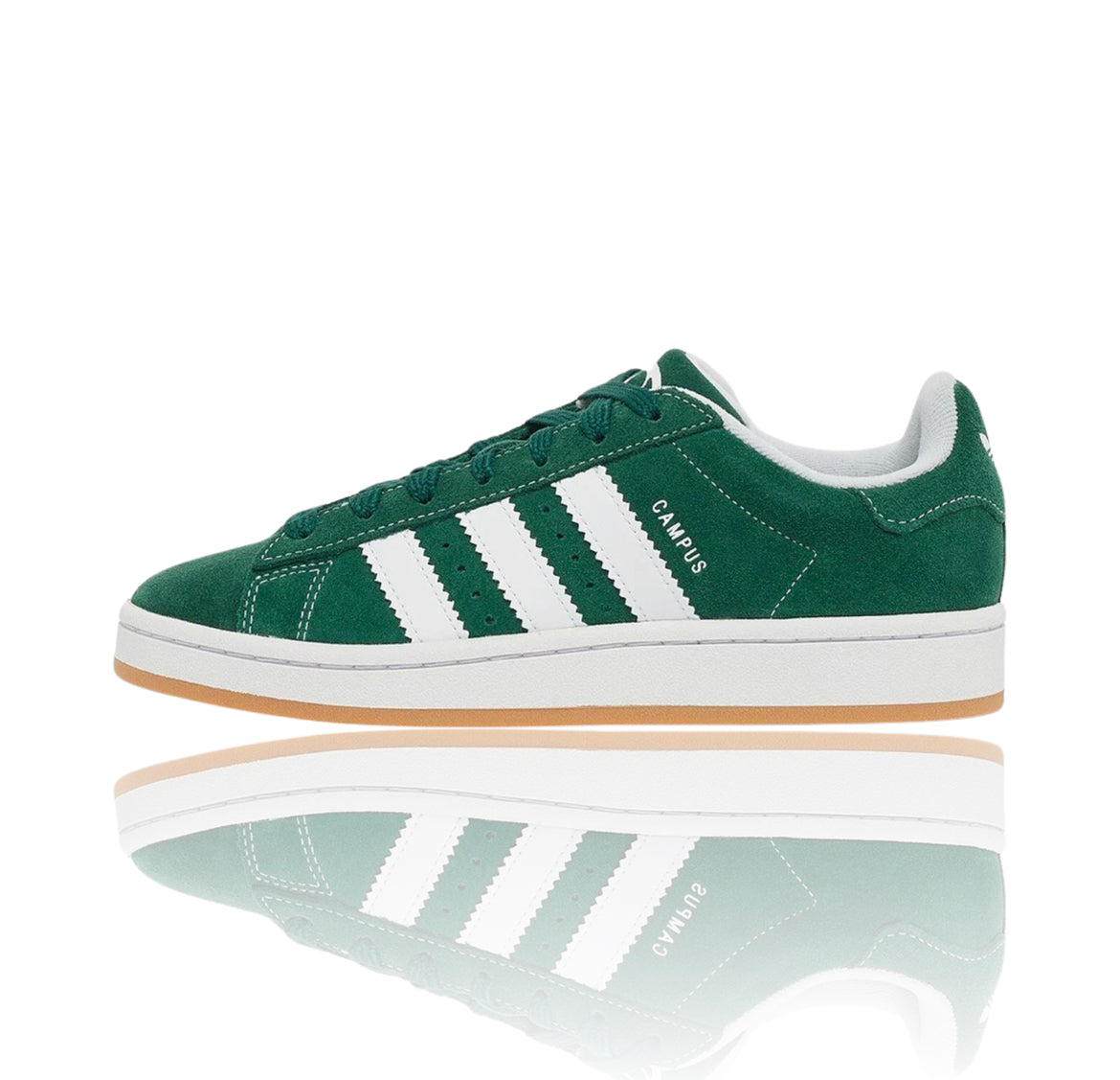 Adidas Campus 00s Dark Green White J