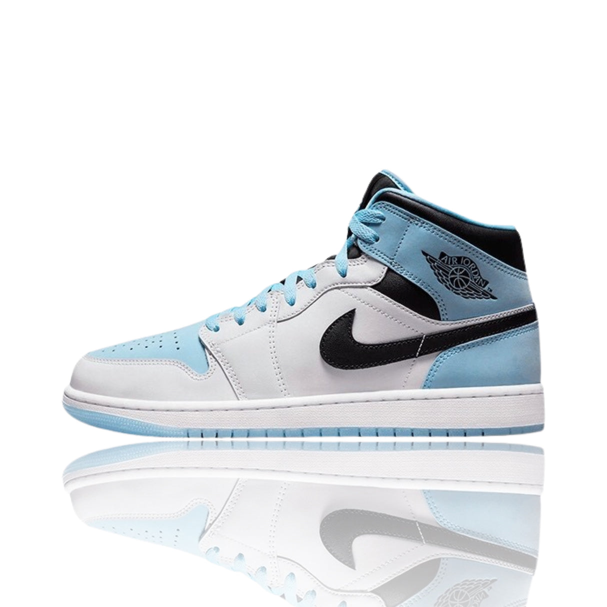 Jordan 1 Mid Ice Blue GS