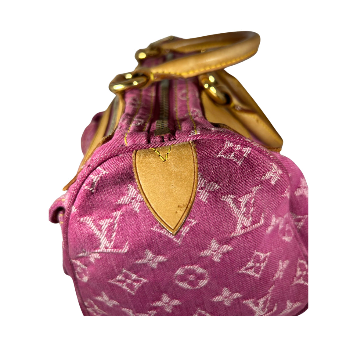 Louis Vuitton Monogram Denim Neo Speedy Pink