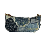 Louis Vuitton Monogram Denim Patchwork Pouchy Shoulder Bag