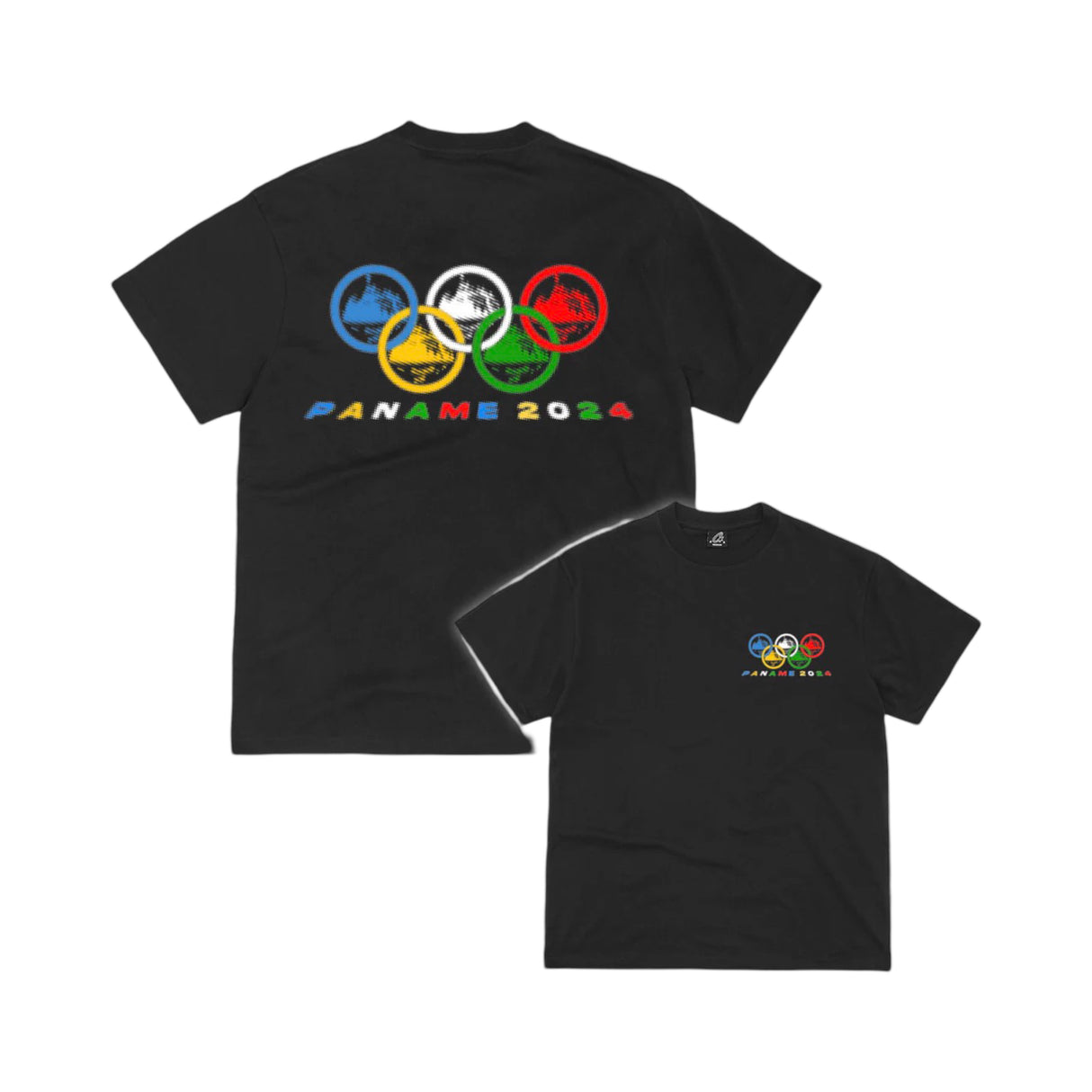 Corteiz Paname 2024 Olympic Tee Black