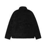 Stussy Polar Fleece Half Zip Mock Neck Schwarz