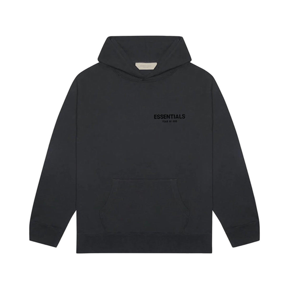 Fear of God Essentials Hoodie Back Print Stretchlimo Black