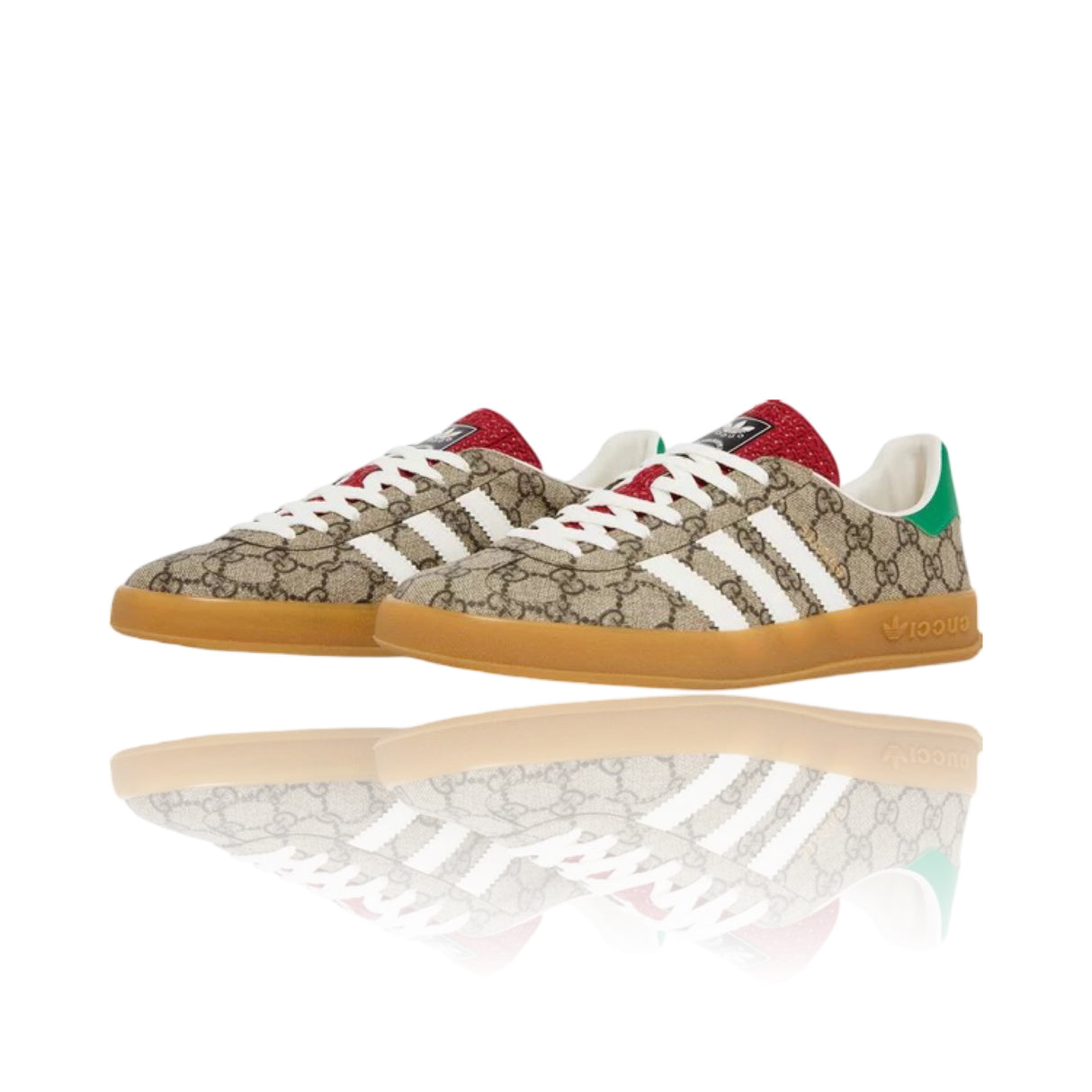 Adidas x Gucci Gazelle Indoor Beige Monogramm GG