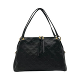 Louis Vuitton Ponthieu Handbag Monogram Black