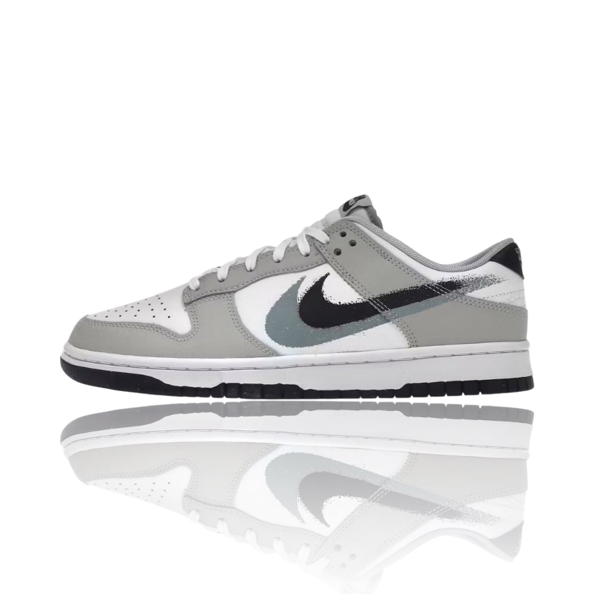 Nike Dunk Low Stencil Swoosh