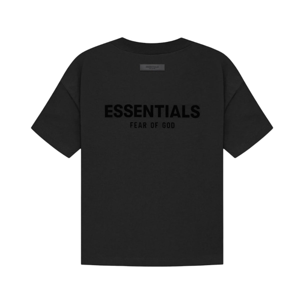 Fear of God Essentials T-Shirt Back Print Black Strechlimo