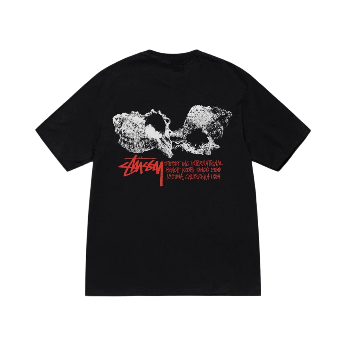 Stussy Shells Tee Black