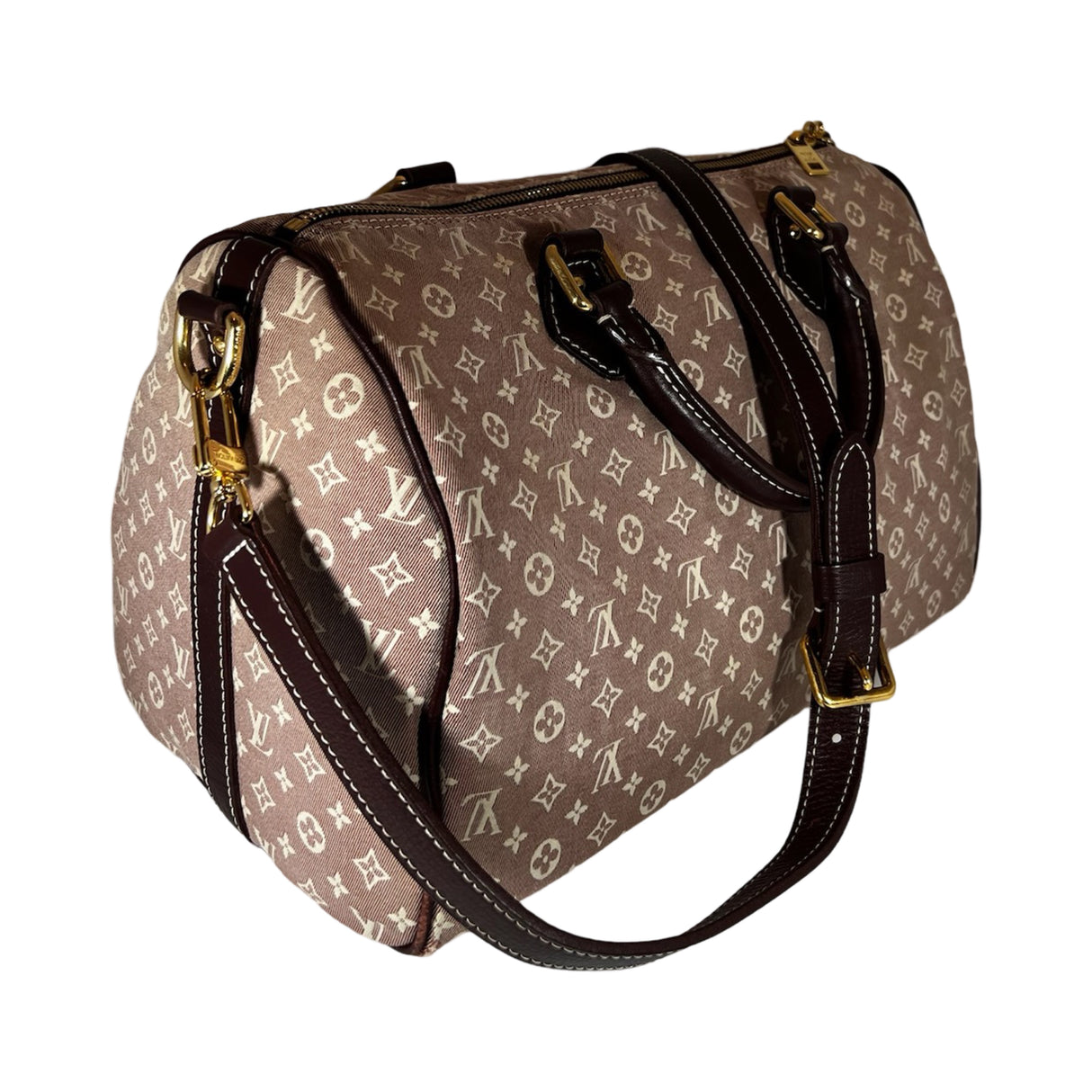 Louis Vuitton Monogram Speedy 30 Idylle Mini Lin Sepia