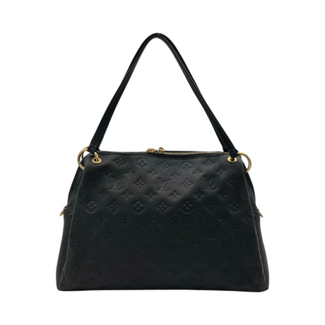 Louis Vuitton Ponthieu Handbag Monogram Black