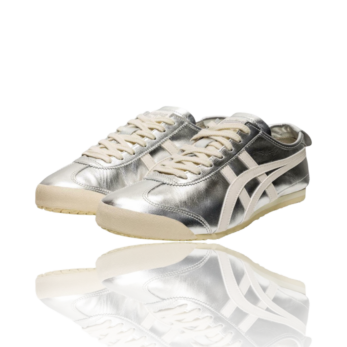 Onitsuka Tiger Mexico 66 Silver Off White