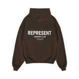 Represent Owners Club Hoodie Brown