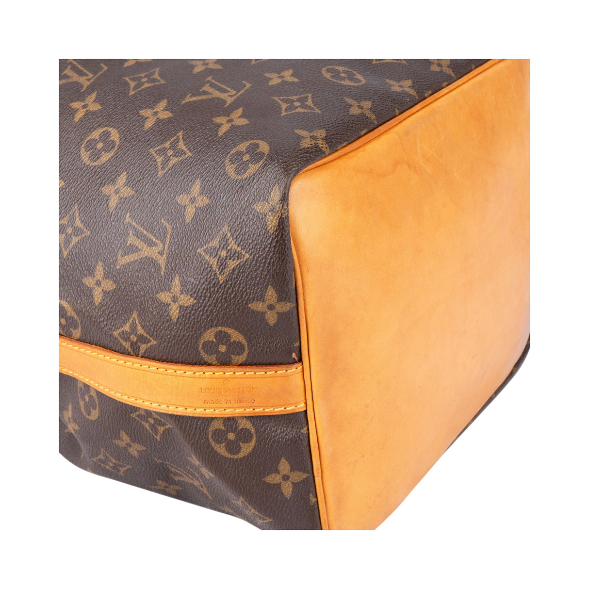 Louis Vuitton Canvas Sac Noe Petit Monogram Crossbody Bag