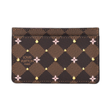 Louis Vuitton Stud Cardholder Canvas Damier