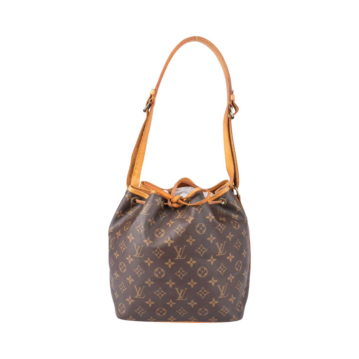 Louis Vuitton Canvas Sac Noe Petit Monogram Crossbody Bag