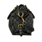 Louis Vuitton Monogram Cabby Denim Shoulder Bag Crossbody