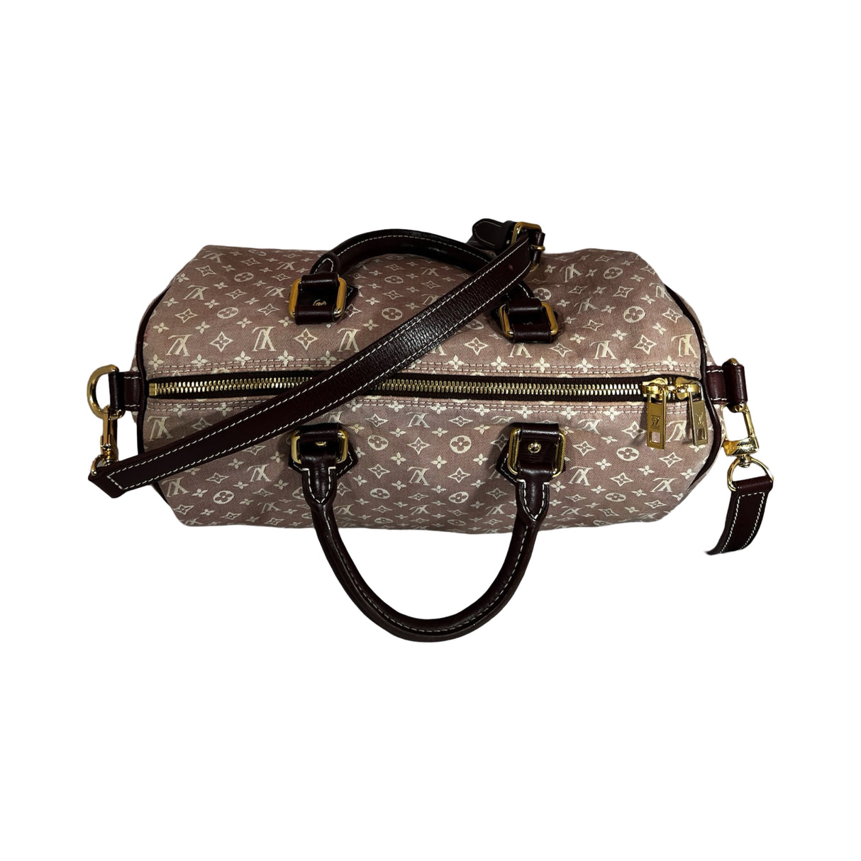 Louis Vuitton Monogram Speedy 30 Idylle Mini Lin Sepia