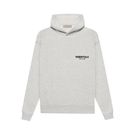 Fear of God Essentials Hoodie Back Print Oat Grey