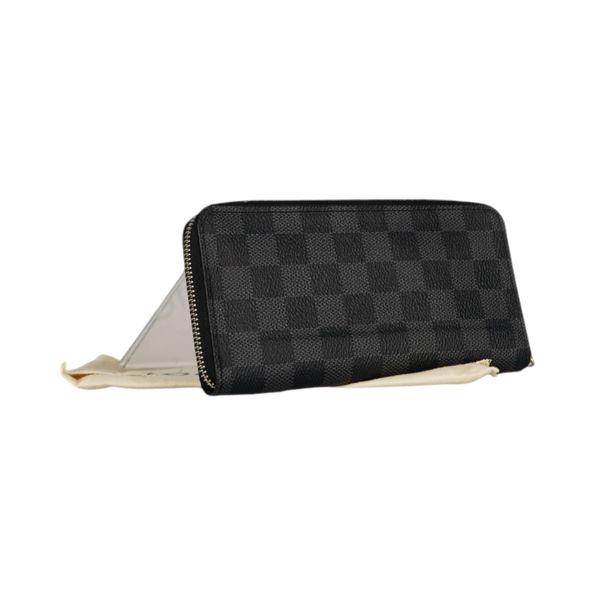 Louis Vuitton Zippy Graphite Wallet Damier