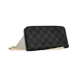 Louis Vuitton Zippy Graphite Wallet Damier