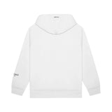 Fear of God Essentials Hoodie 3D Front Print White