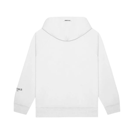 Fear of God Essentials Hoodie 3D Front Print White