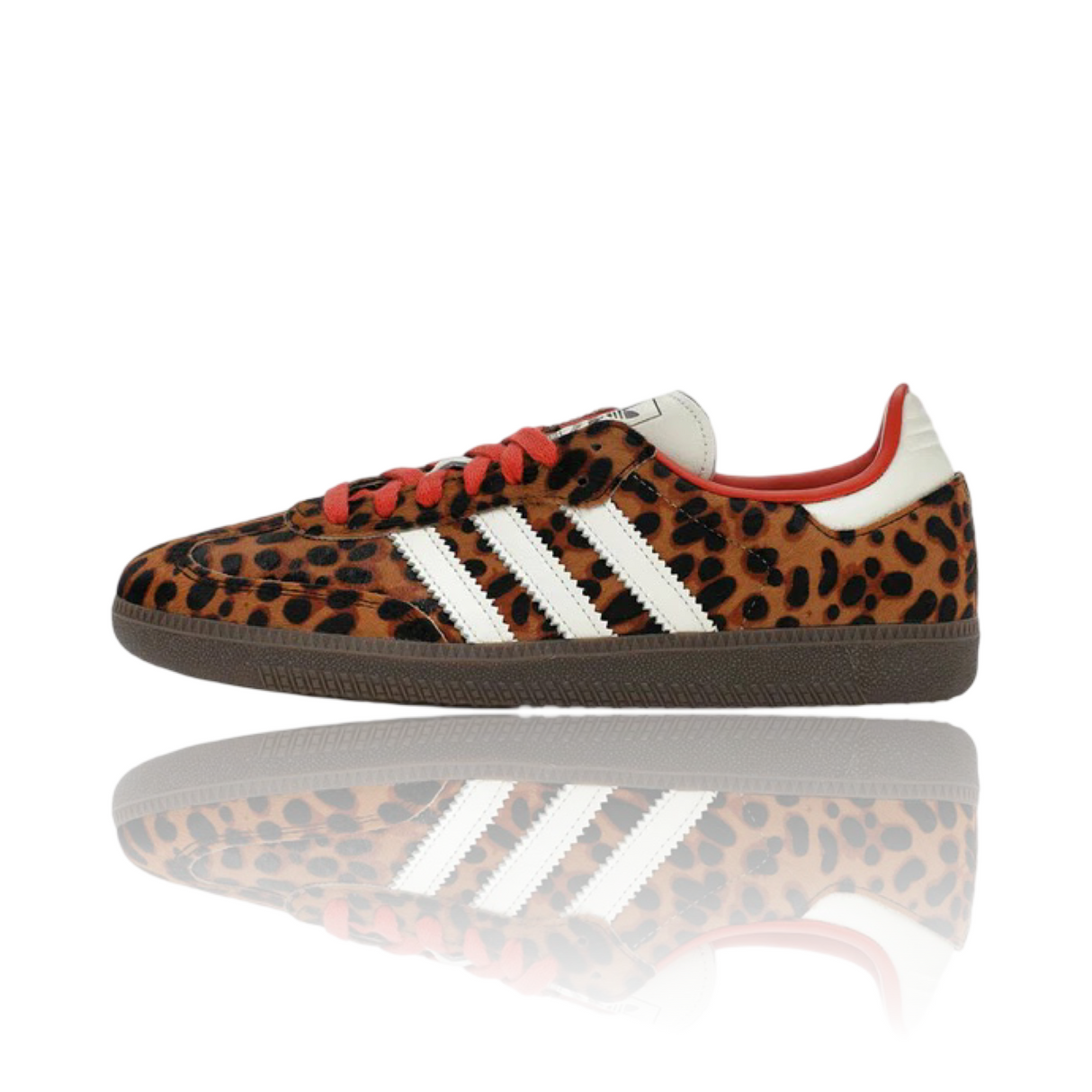 Adidas Samba OG Preloved Red Leopard