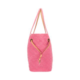 Louis Vuitton Neverfull MM Monogram Denim Pink