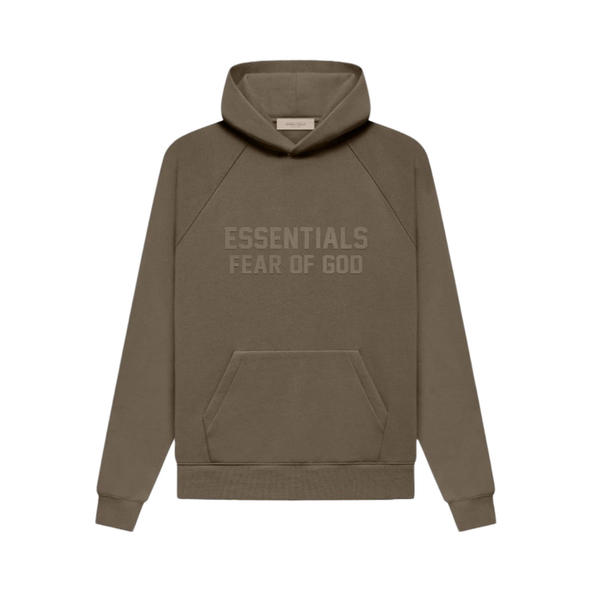 Fear of God Essentials Hoodie Front Print Wood