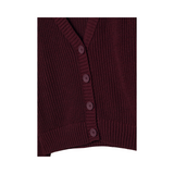 Stradivarius Strickjacke Bordeaux