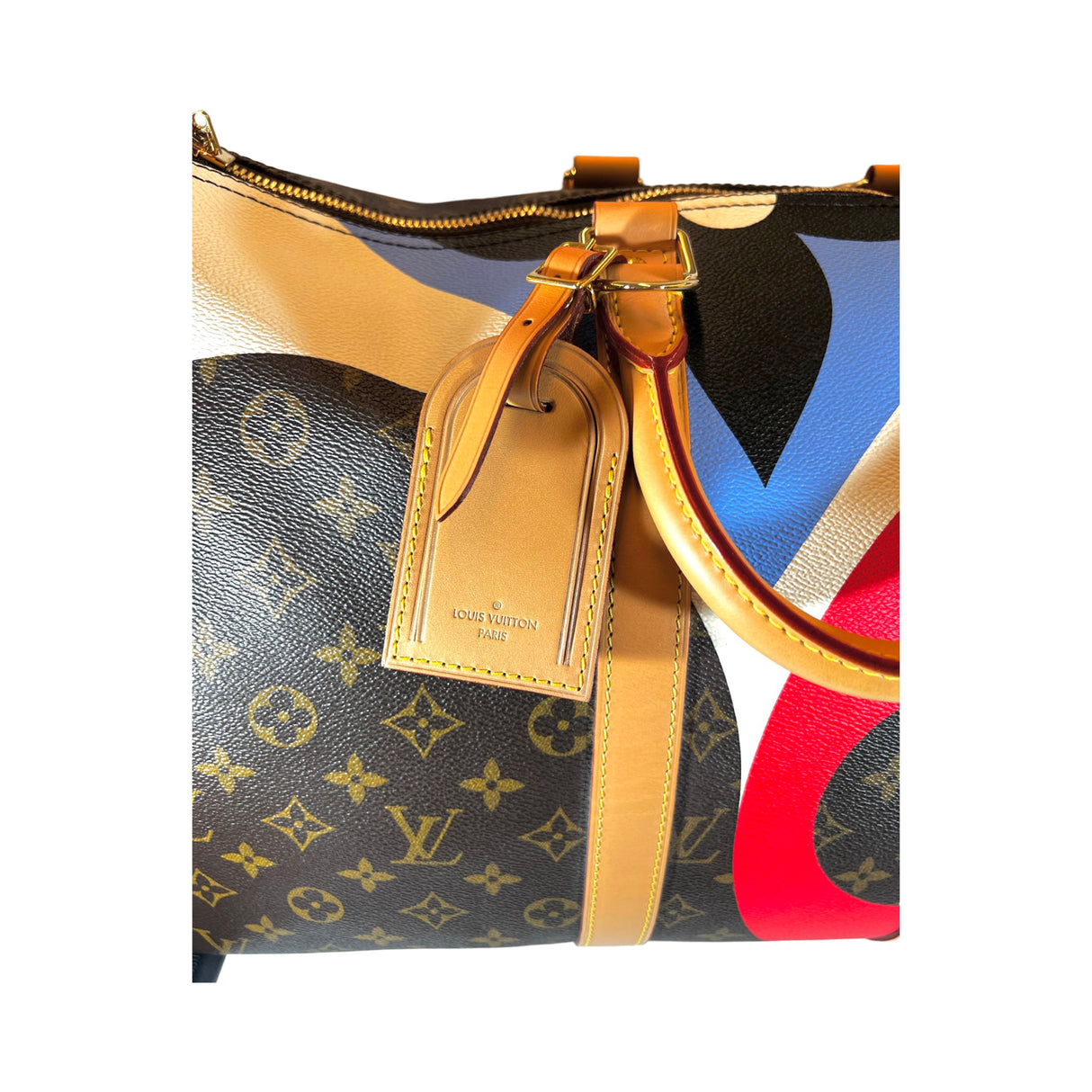 Louis Vuitton Speedy Game On Keepall Bandouliere 45