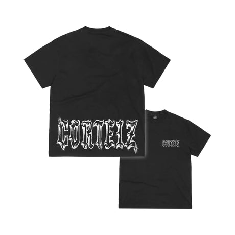 Corteiz Gothic Tee Black