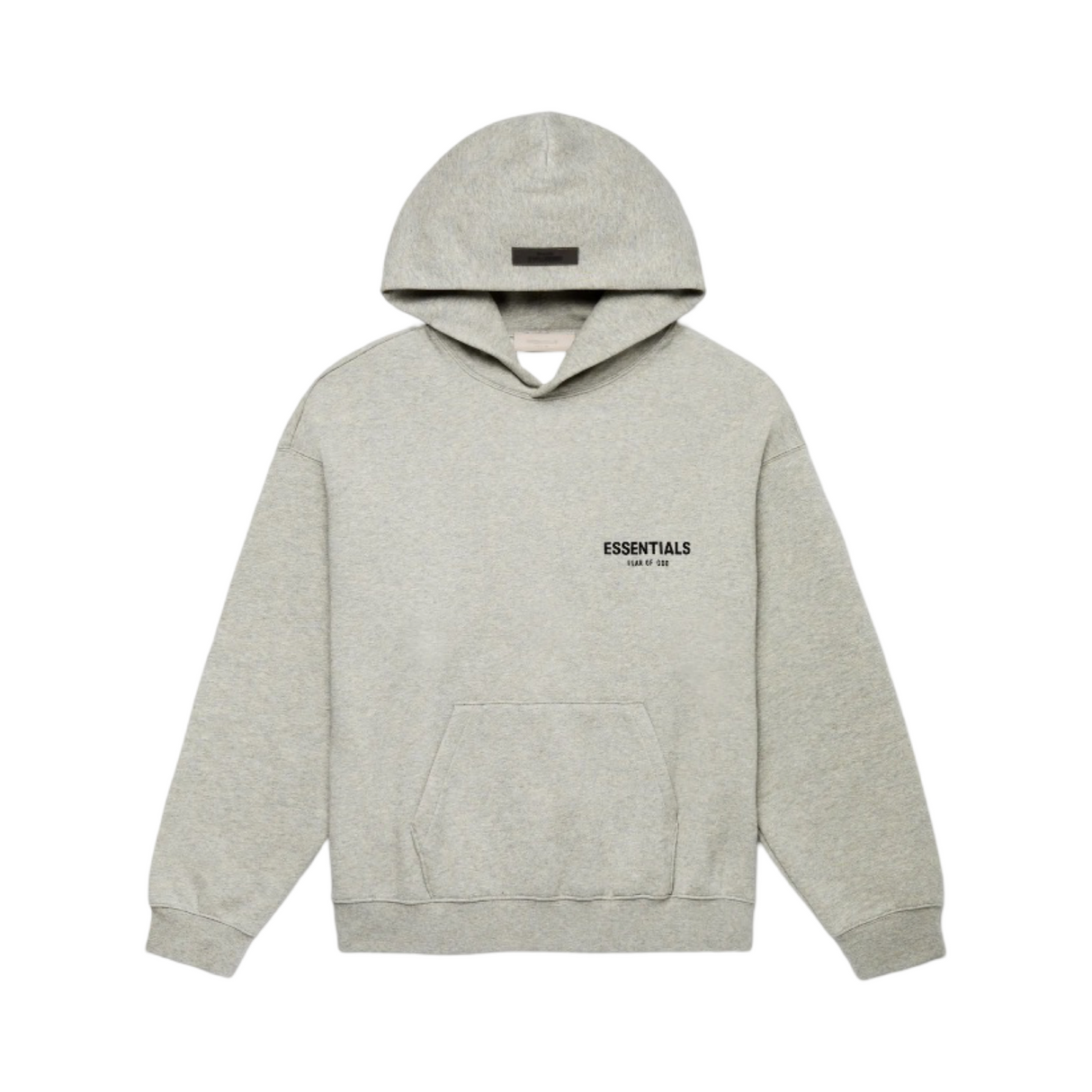 Fear of God Essentials Hoodie Back Print Dark Oatmeal