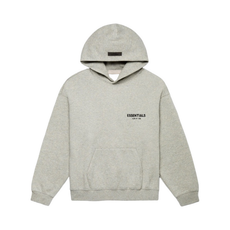 Fear of God Essentials Hoodie Back Print Dark Oatmeal