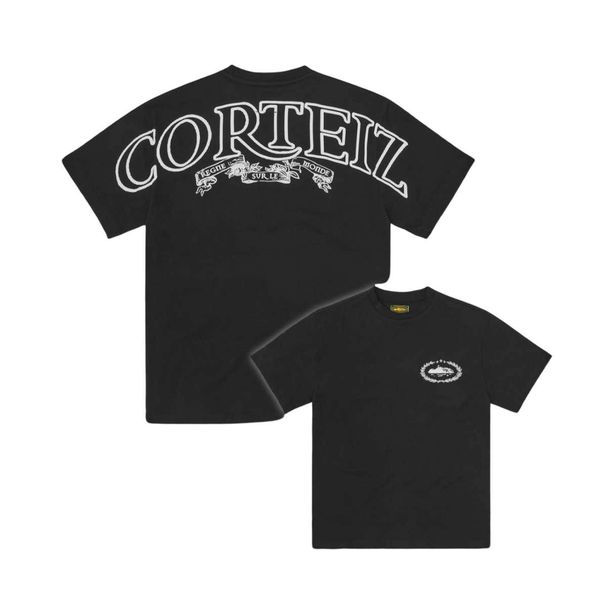 Corteiz Royale Heavyweight Tee Black