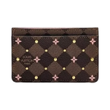 Louis Vuitton Stud Cardholder Canvas Damier