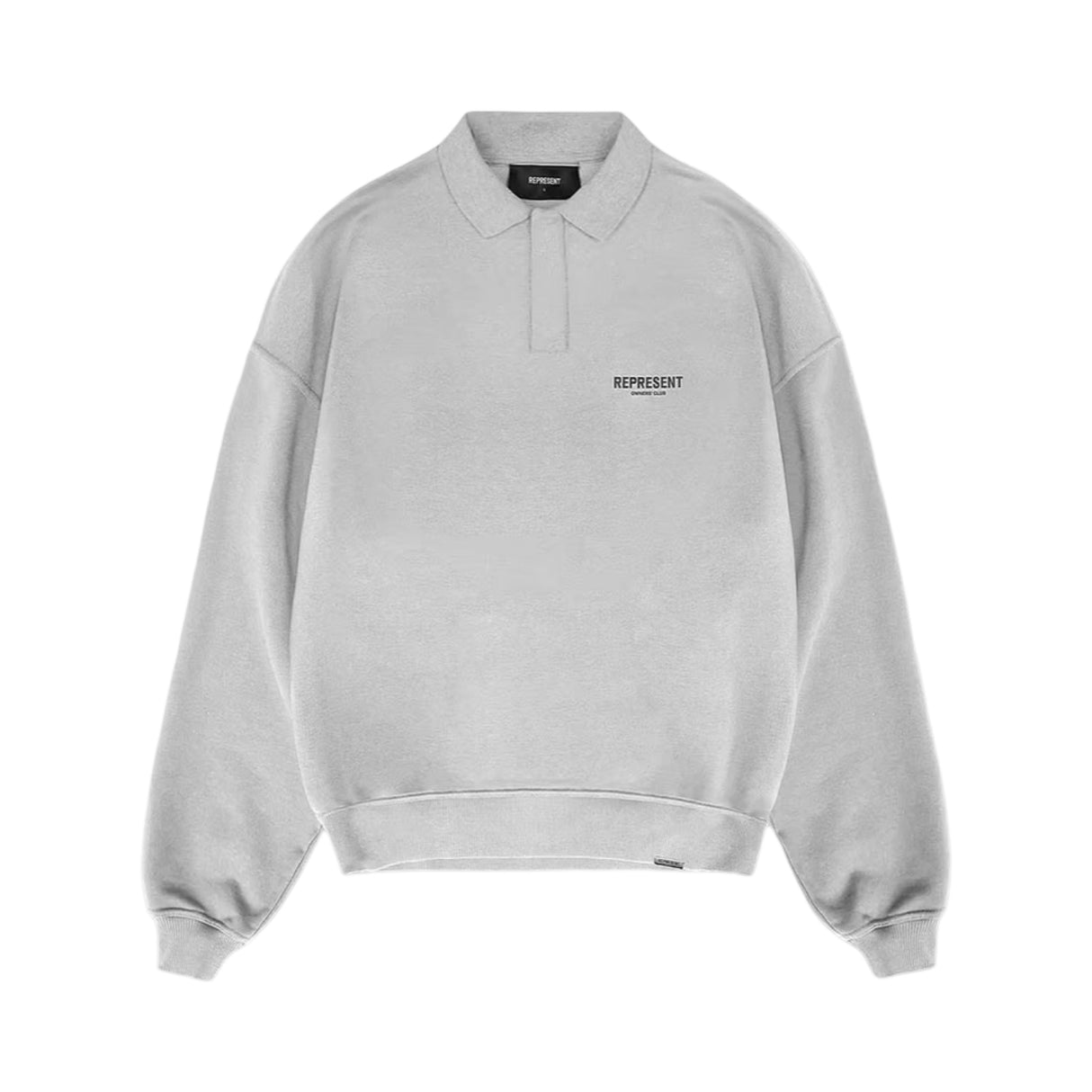 Represent Owners Club Long Sleeve Polo Sweater