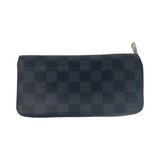 Louis Vuitton Zippy Graphite Wallet Damier