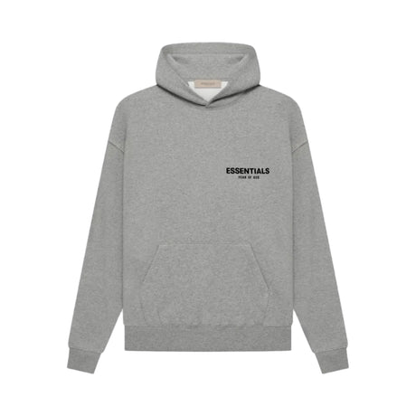 Fear of God Essentials Hoodie Back Print Dark Grey