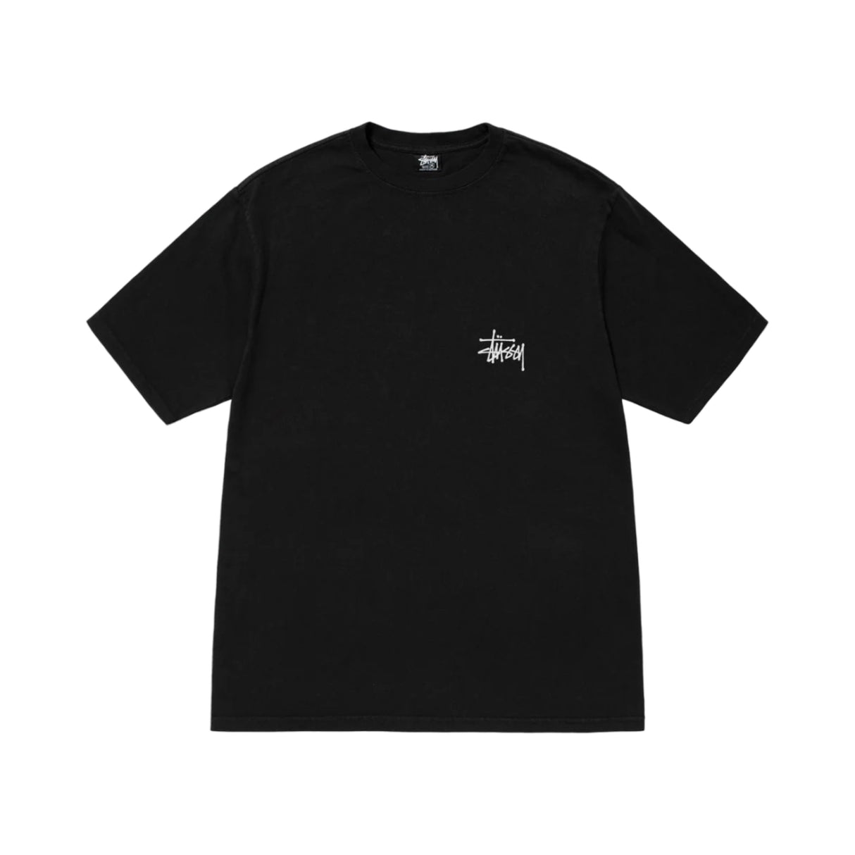 Stussy Basic Tee Pigment Dyed Black