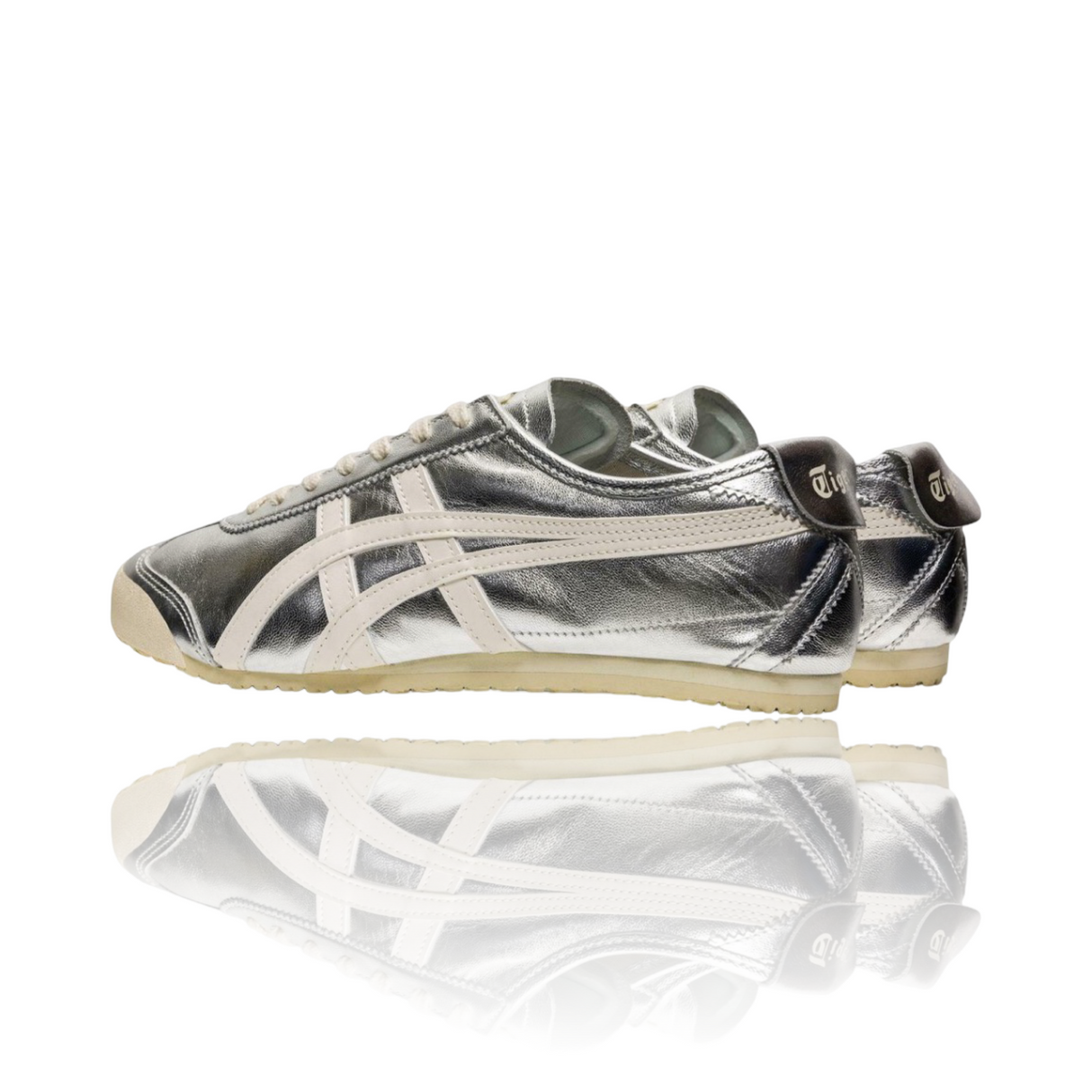 Onitsuka Tiger Mexico 66 Silver Off White