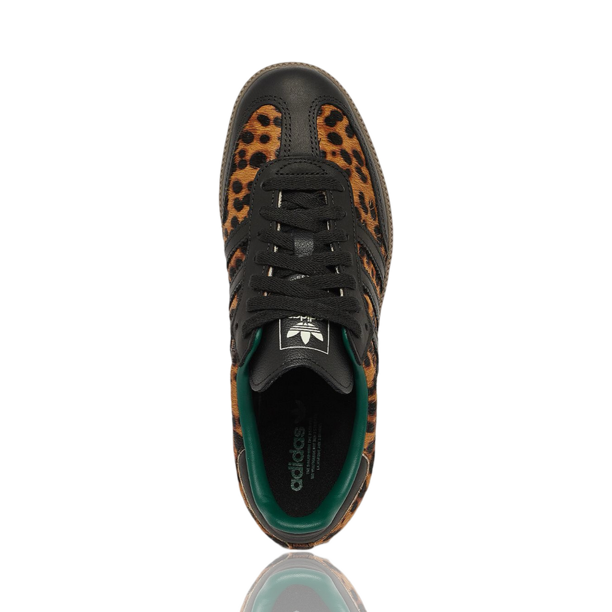 Adidas Samba OG Black Green Leopard