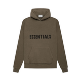 Fear of God Essentials Knit Hoodie Front Print Harvest