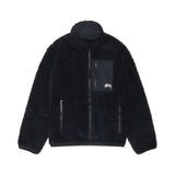 Stussy Sherpa Reversible Jacket Black