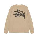 Stussy Raglan Thermal Crew Waffle Longsleeve