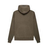 Fear of God Essentials Knit Hoodie Front Print Harvest