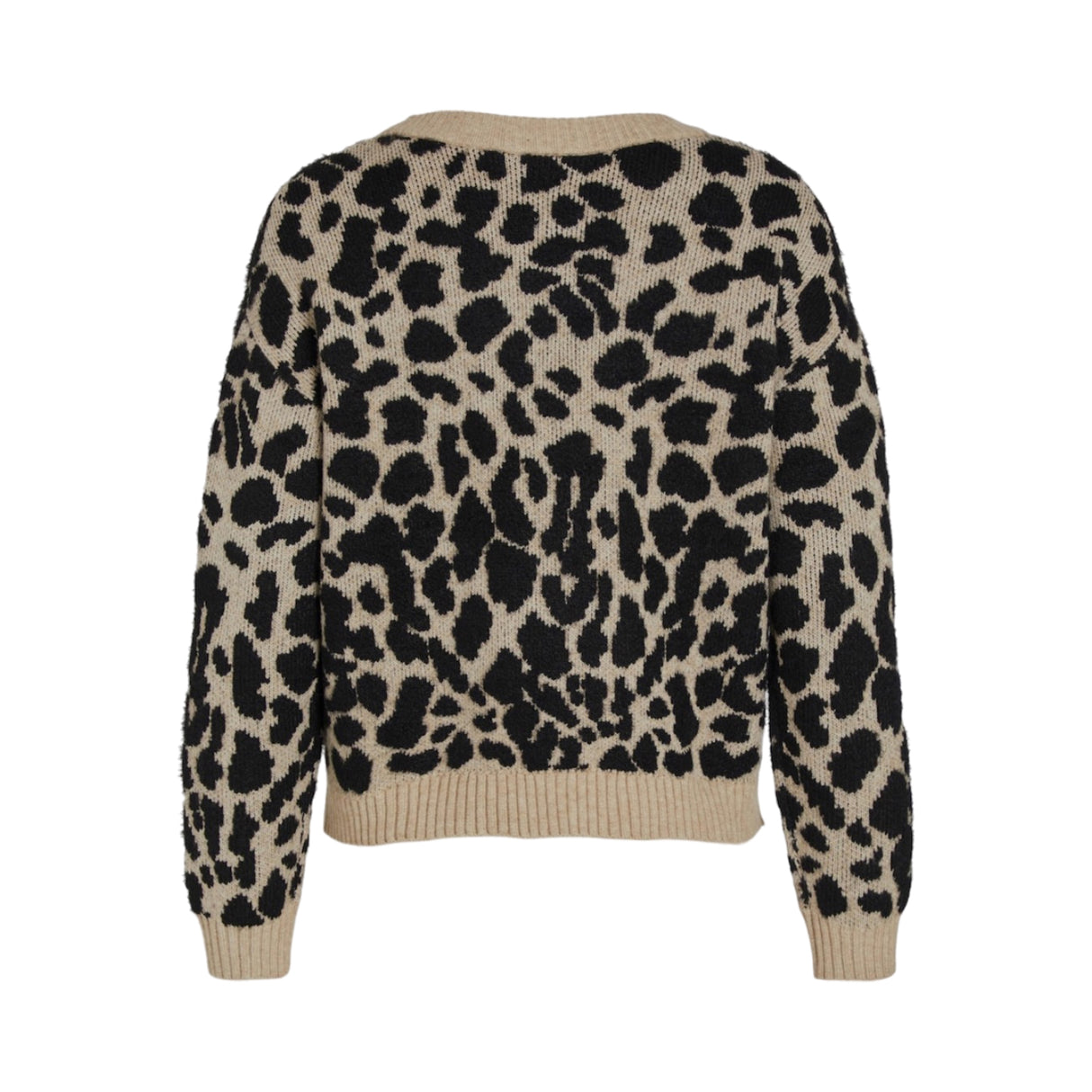 VILA Pullover Leo Print